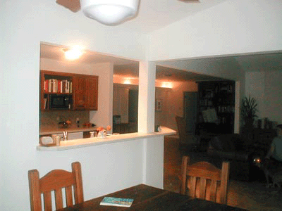 After- Kitchen from Dining